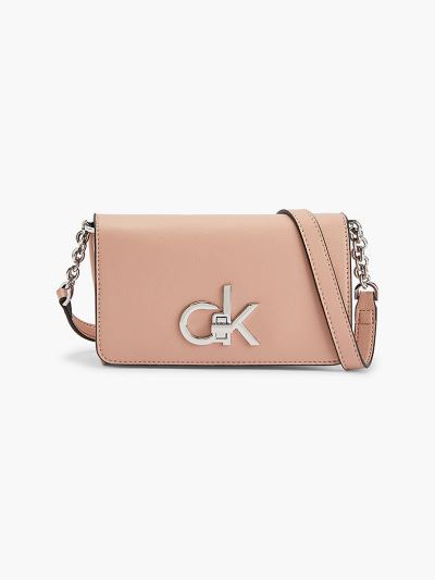 Calvin Klein Táskák & Kiegészítők HU221238 | Calvin Klein Small Női Crossbody Táska Rózsaszín